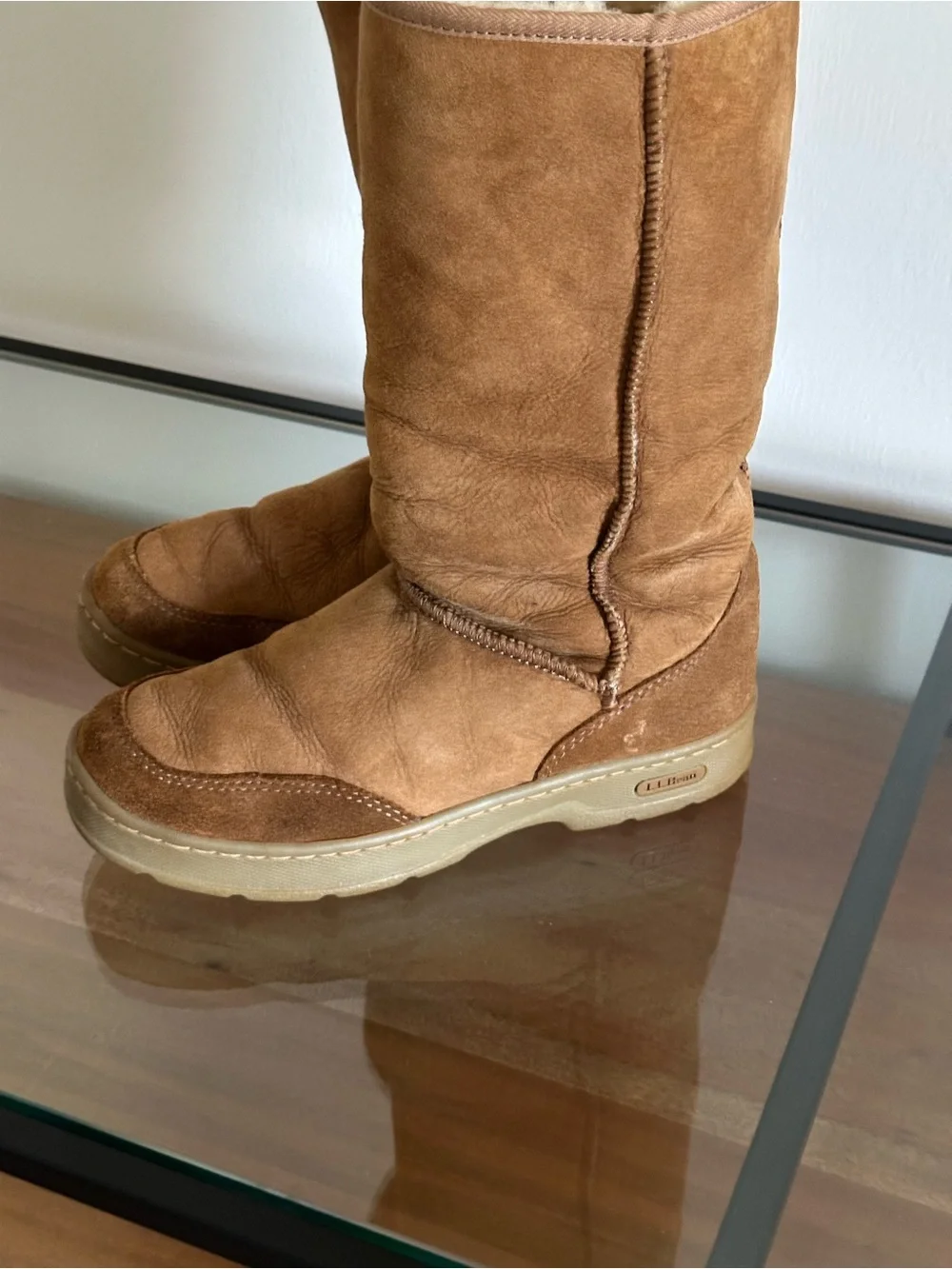 L.L.Bean Wicked Good Lodge Pull On Boots Size 8 Medium